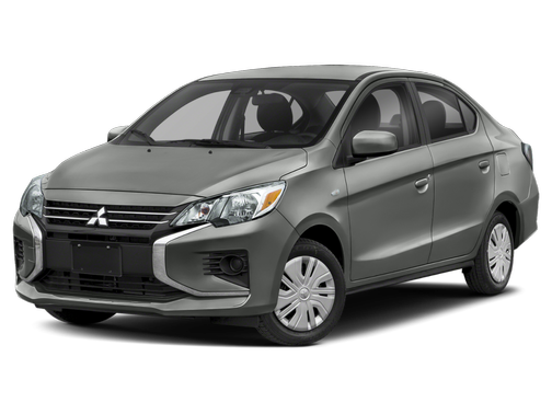 Mercury Gray Metallic 2021 Mitsubishi Mirage G4 ES