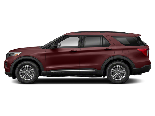 Burgundy Velvet Tinted Clearcoat 2022 Ford Explorer XLT