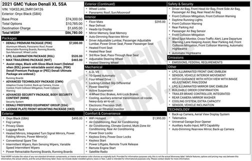 2021 GMC Yukon XL Denali