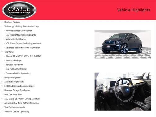 2020 BMW i3 120Ah w/Range Extender
