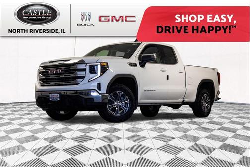 Summit White 2026 GMC Sierra 1500 SLE