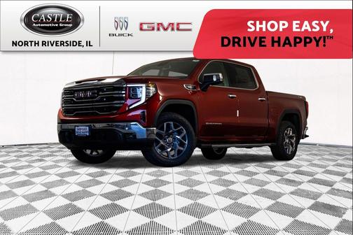 Volcanic Red Tintcoat 2026 GMC Sierra 1500 SLT