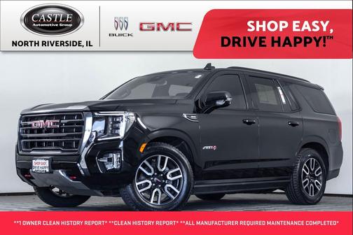 Onyx Black 2023 GMC Yukon 4WD AT4