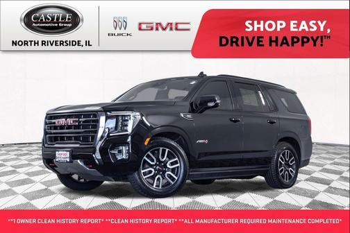Onyx Black 2023 GMC Yukon 4WD AT4
