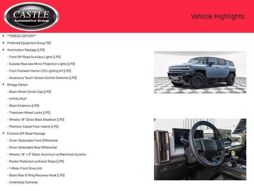 Neptune Blue Matte 2024 GMC HUMMER EV SUV 3X