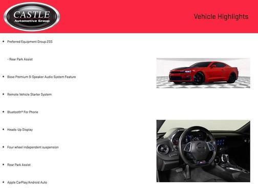 2022 Chevrolet Camaro 2SS
