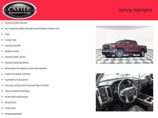 Red Quartz Tintcoat 2018 GMC Sierra 1500 SLT
