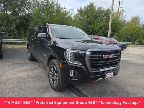Onyx Black 2024 GMC Yukon XL 4WD AT4