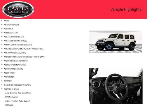 2024 Jeep Wrangler 4-Door Sahara 4x4