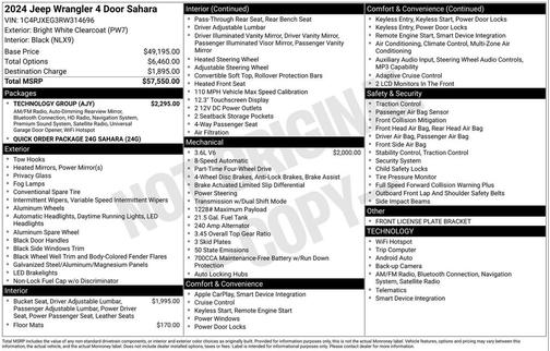 2024 Jeep Wrangler 4-Door Sahara 4x4