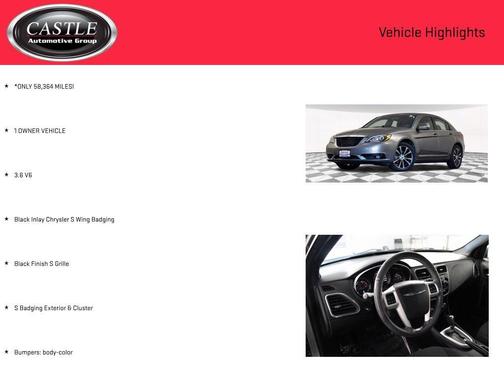 2013 Chrysler 200 Touring