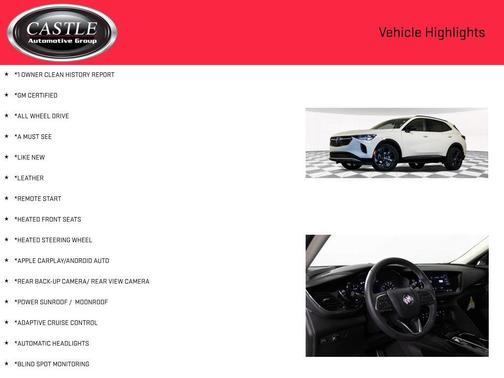 Summit White 2023 Buick Envision Essence AWD