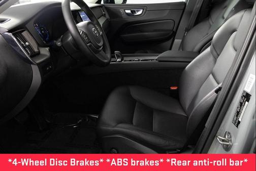 Thunder Grey Metallic 2024 Volvo XC60 Recharge Plug-In Hybrid T8 Core Dark Theme