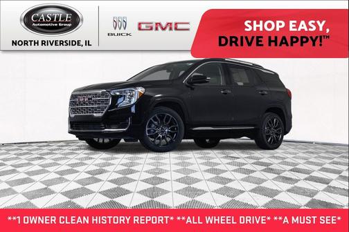 Ebony Twilight Metallic 2023 GMC Terrain Denali