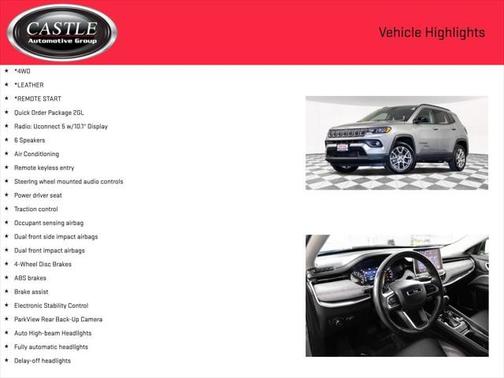 2022 Jeep Compass Latitude Lux