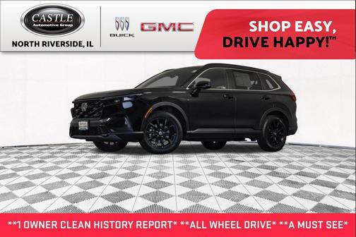 Crystal Black Pearl 2023 Honda CR-V Hybrid Sport AWD
