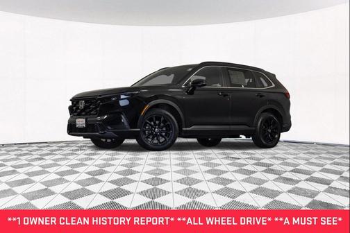 Crystal Black Pearl 2023 Honda CR-V Hybrid Sport AWD