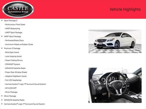 2016 Mercedes-Benz E-Class 4MATIC
