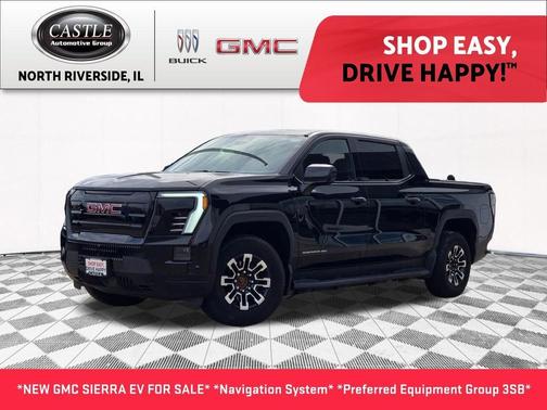 Onyx Black 2026 GMC Sierra EV Standard Range Elevation