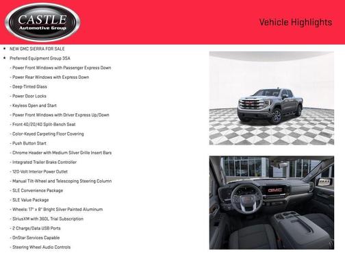 2026 GMC Sierra 1500 SLE