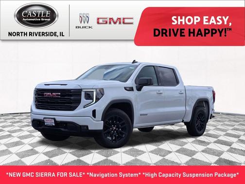 Summit White 2026 GMC Sierra 1500 Elevation