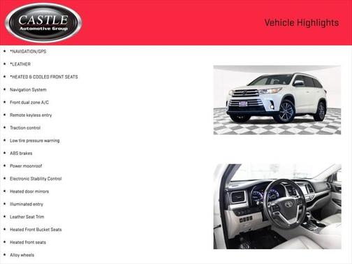 2017 Toyota Highlander XLE