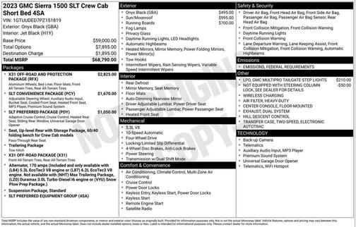 2023 GMC Sierra 1500 SLT