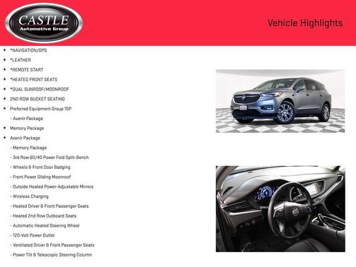 2019 Buick Enclave Avenir