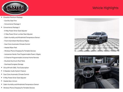 2026 GMC Terrain FWD Elevation