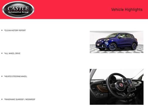 2022 FIAT 500X Yacht Club Capri AWD