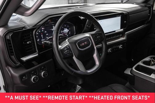 Summit White 2024 GMC Sierra 1500 Elevation