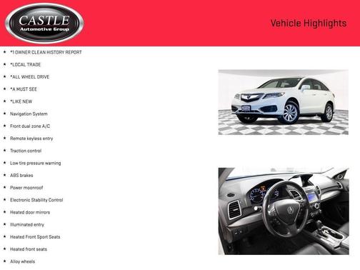2018 Acura RDX Technology Package