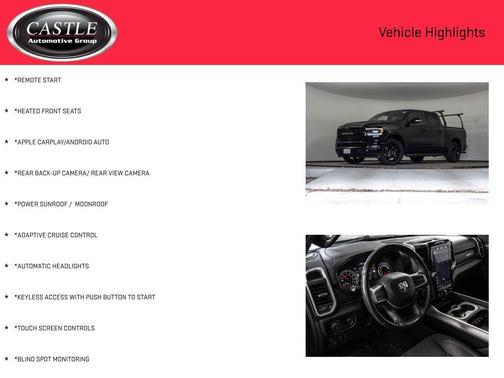 Diamond Black Crystal Pearlcoat 2022 RAM 1500 Big Horn/Lone Star