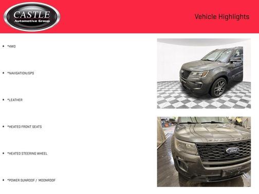 2018 Ford Explorer Sport