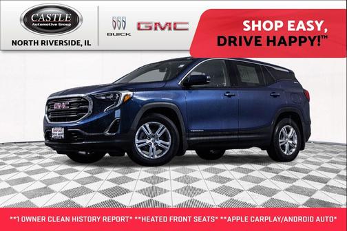 Blue Emerald Metallic 2020 GMC Terrain SLE