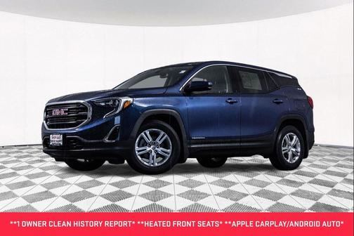 Blue Emerald Metallic 2020 GMC Terrain SLE