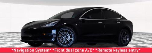 Black 2018 Tesla Model 3 Mid Range