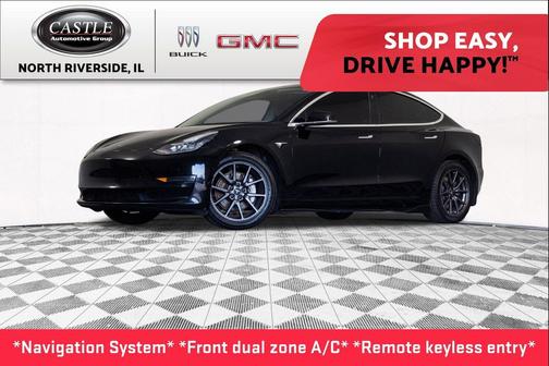 Black 2018 Tesla Model 3 Mid Range