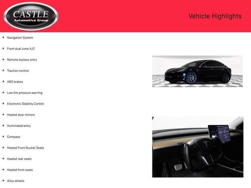 Black 2018 Tesla Model 3 Mid Range