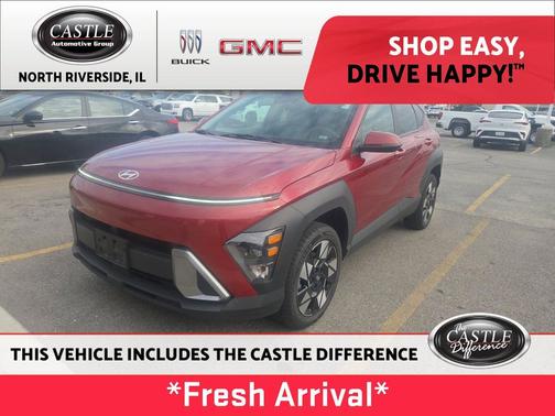 Ultimate Red Metallic 2025 Hyundai KONA SEL