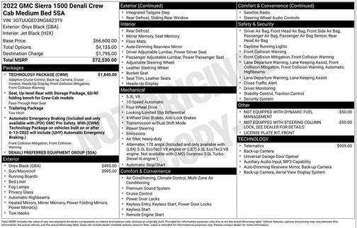 2022 GMC Sierra 1500 Denali