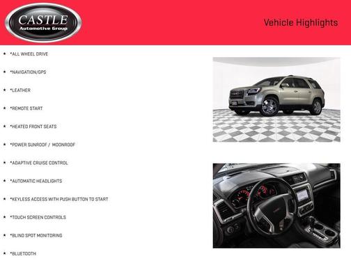 Sparkling Silver Metallic 2017 GMC Acadia Limited Limited