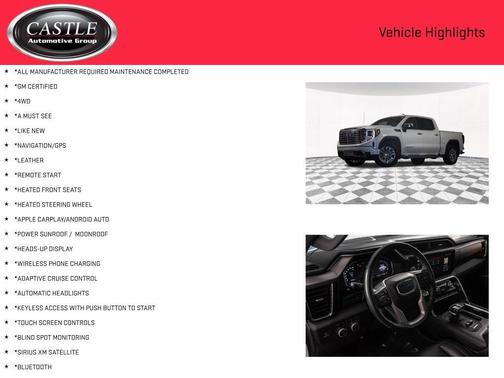 White Frost Tricoat 2022 GMC Sierra 1500 Denali