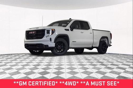 Summit White 2023 GMC Sierra 1500 Elevation