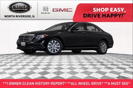 Black 2019 Mercedes-Benz E-Class 4MATIC