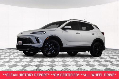 Summit White 2025 Buick Encore GX Sport Touring
