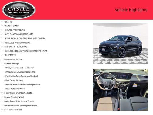 Ebony Twilight Metallic 2026 Buick Encore GX Sport Touring