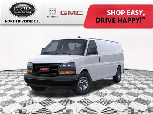 Summit White 2025 GMC Savana 2500 Work Van Cargo Van