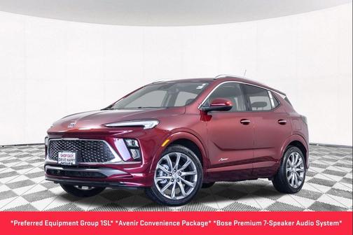 Cinnabar Metallic 2024 Buick Encore GX Avenir