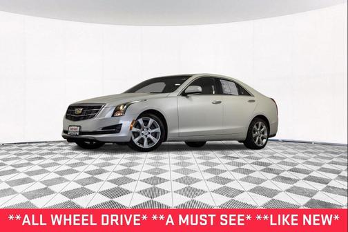 Crystal White Tricoat 2016 Cadillac ATS 2.0L Turbo